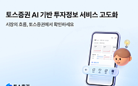 토스증권, AI 기반 투자정보 서비스 강화⋯시장 정보 한눈에