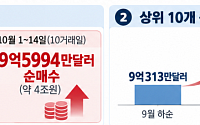 “국장은 틀렸어”···서학개미, 10월 들어 美주식 4조원 순매수 [오천피 쇼크]