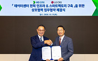 HD현대일렉트릭·LG CNS, 데이터센터 제조 협력 맞손