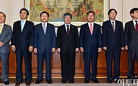 [포토]대기업 CEO 만난 김중수 한은 총재