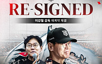 이강철, kt서 ‘11시즌 동행’ 도전⋯34억원에 재계약