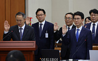 국감 질의 답변하는 황기연-박종원 [포토]