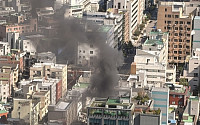 역삼동 빌딩 두 곳서 연이어 화재⋯1명 심정지·10여명 부상