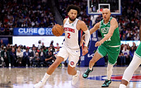 디트로이트, 22점 차 뒤집고 NBA 개막전 승리⋯보스턴 제압