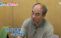 '동상이몽2' 강신일, 47세 간암 수술⋯복대 차고 2주 만에 촬영