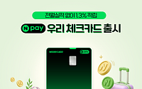 우리카드, 국내 결제 최대 1.3% 적립 ‘Npay 우리 체크’ 출시