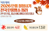 2026 단풍 절정시기·전국 단풍명소 정리 [그래픽 스토리]