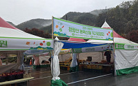 봉화군, 청량산 농특산물 직거래장터 개장…내달 22일까지 운영