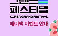 코리아 그랜드 페스티벌 기간 서울사랑상품권 5% 페이백⋯최대 15% 할인
