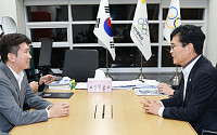 하계올림픽 유치 공조…이원택 전북지사, 유승민 체육회장과 협력 논의