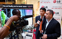 LG전자, 울트라HD TV로 아프리카 VVIP 공략