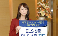 KDB대우증권, ELS 5종·DLS 4종 공모