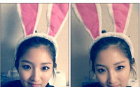 남지현 토끼 변신 “머리띠가 큰거야 얼굴이 작은거야?”