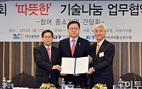 [포토]지경부, '중소기업 기술나눔 협약식' 개최