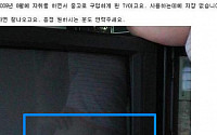 한국판 '에이미 존스'?...TV에 비친 하반신 노출