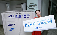 삼성 시스템에어컨 DVM S, 업계 첫 에너지효율 1등급