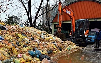 [포토]애물단지 된 음식물쓰레기