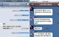 그룹채팅의 폐해 &quot;누군가 지켜보고 있다!&quot; 멘붕