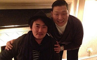 싸이 이승철 LA인증샷, 다정하게…분위기 '므흣'
