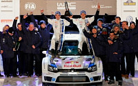 폭스바겐 폴로 WRC 스웨덴 랠리 종합우승
