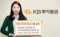 KB투자증권, KB STAR ELS 2종 공모