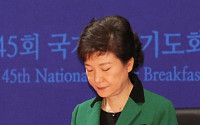 박 대통령, 국가조찬기도회 참석…“봉사기회 달라”