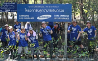 삼성생명, 태국서 ‘해일피해 방지' 나무심기 봉사