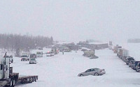 [포토] 캐나다 눈폭풍 피해 속출