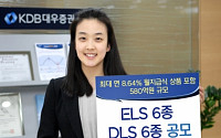 KDB대우증권, ELS 6종·DLS 6종 공모