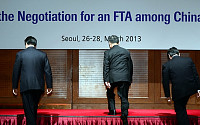 [포토]한-중-일 FTA 1차 협상, '첫 걸음'