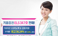 키움증권, 연 최고 12.08% 수익 ELS 347호 판매