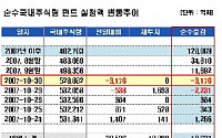 국내 주식형 펀드 이틀연속 큰폭 자금 유출