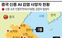 [상보] 중국 신종 AI 사망자 10명...“사람에 특히 위험”