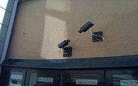 서로 찍기 바쁜 CCTV…“둘이 눈 맞았네, 임무에 충실해야지”