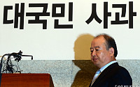 [포토]남양유업 사태, 기자회견장 들어서는 김웅 대표이사
