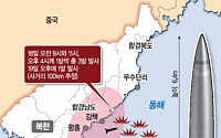 북한, 개성공단 실무회담 제의 나흘 만에 ‘미사일’로 답변