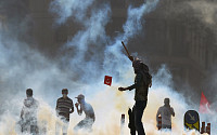 [포토]터키 반정부 시위 격화