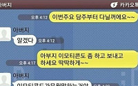 이모티콘이 뭔지 모르는 아버지…"우리 아버지는 알고 있을까?"