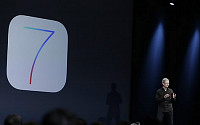 애플 iOS7, '간결한 블랙&amp;화이트 디자인'