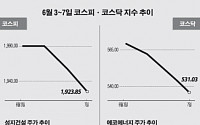[베스트 &amp; 워스트]코스피, STX 그룹주 하락 1~4위 독차지