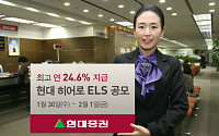 현대증권, 최고 연 24.6% ELS 5종 공모
