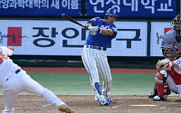 [포토] '아시아 홈런왕' 이승엽, 352호 홈런으로 신기록 경신