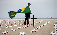 [포토]브라질 시위 몸살… '월드컵 무덤'?