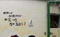 훈훈한 동네 벽화 "남자들의 속마음 돌직구…공감백배"