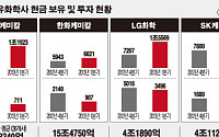 석유화학사, 현금 늘리고 투자 줄였다