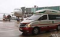 [포토]병원으로 향하는 아시아나항공 사고기 탑승객