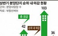 중대형 아파트 '부활'…상반기 86%, 순위 내 마감