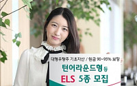 하나대투증권, 턴어라운드형 ELS 등 5종 모집