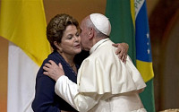 [포토] 브라질 찾은 교황…“청년들에게 희망을”