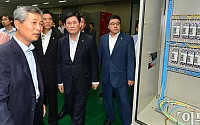[포토]중소기업 민생탐방 나선 최경환 새누리당 원내대표
